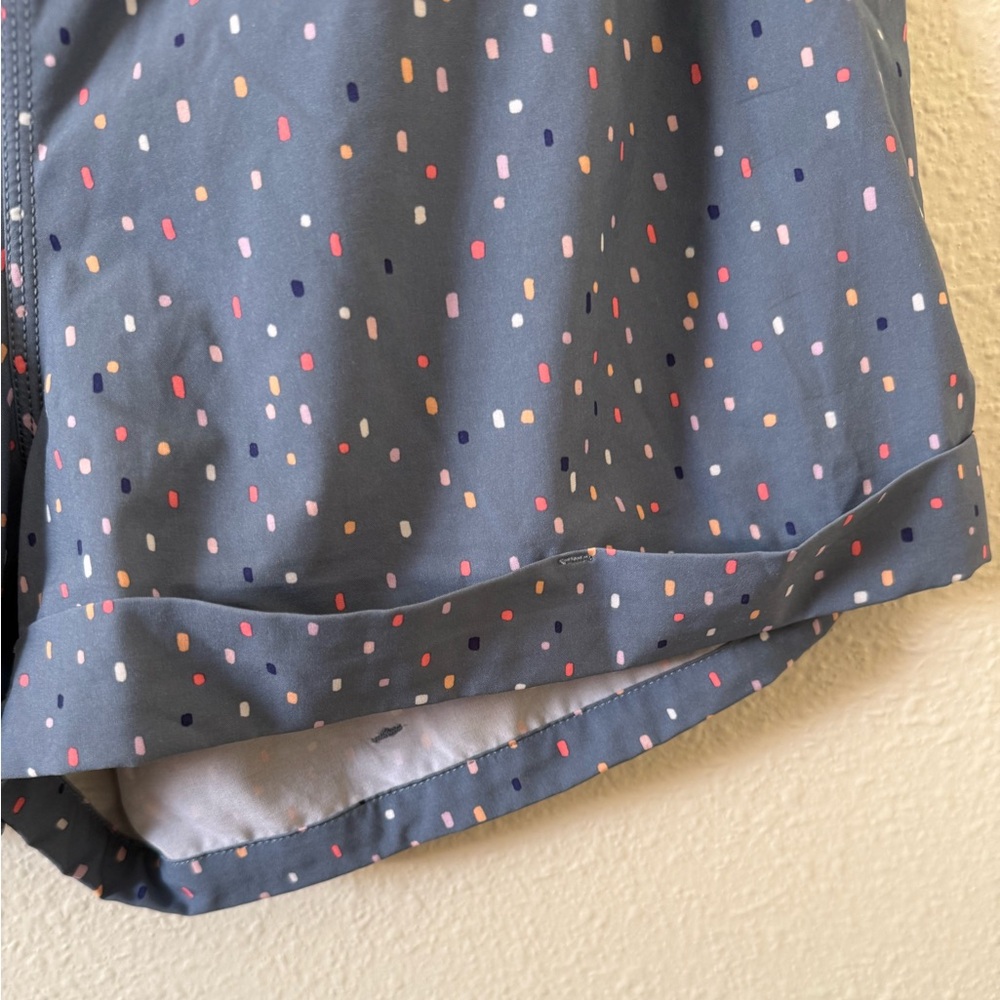 Lululemon Women's Spring Break Away Shorts Size 12 Confetti Cake Pattern Tags - Picture 4 of 12